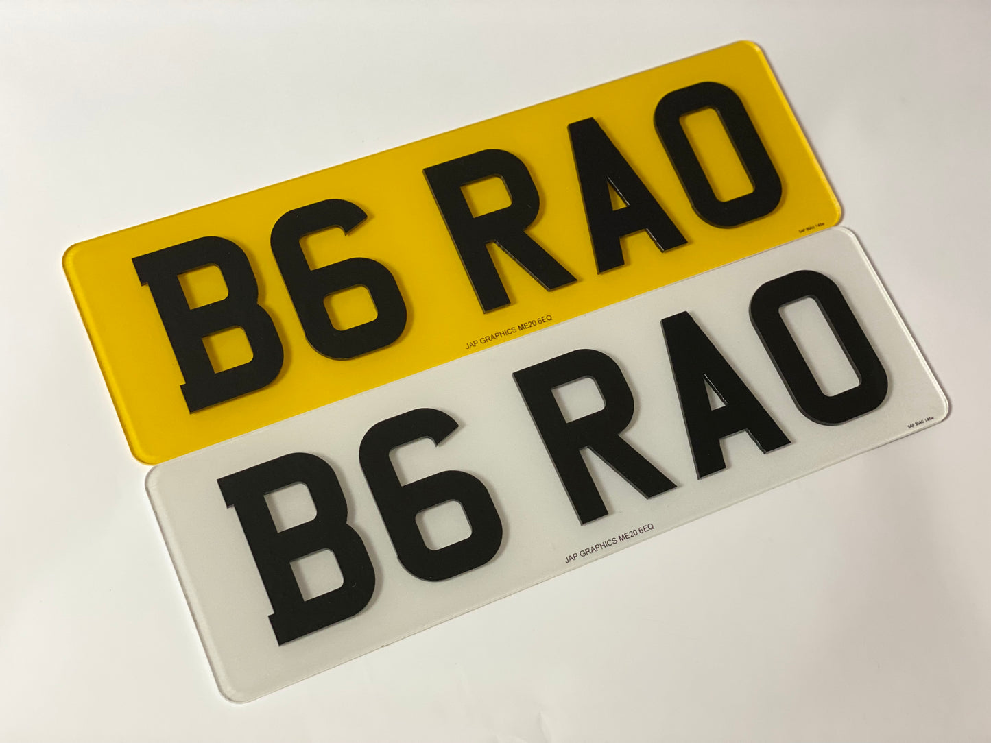 Short 4d 5 digit plates