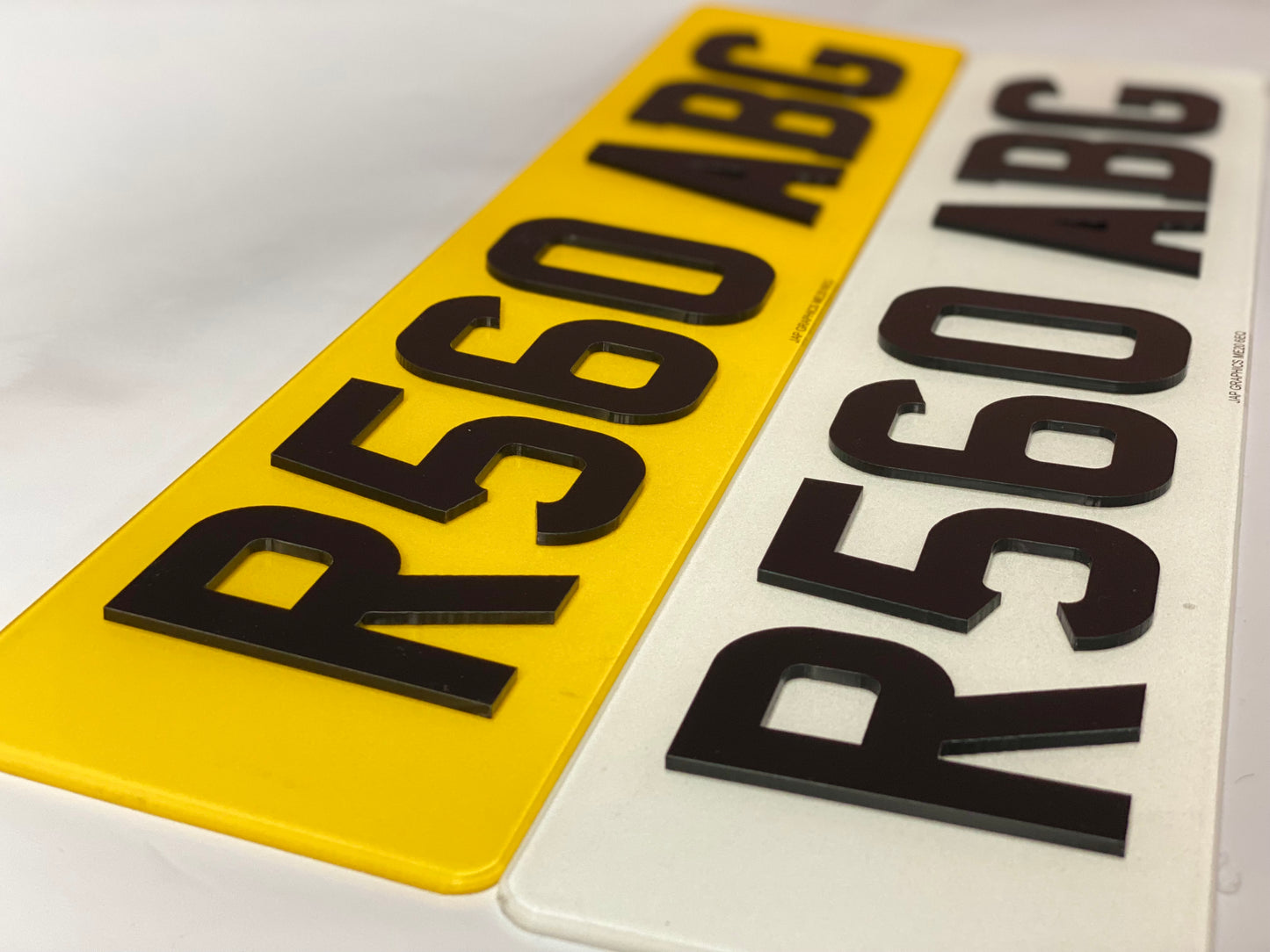 Short 4d 7 digit plates