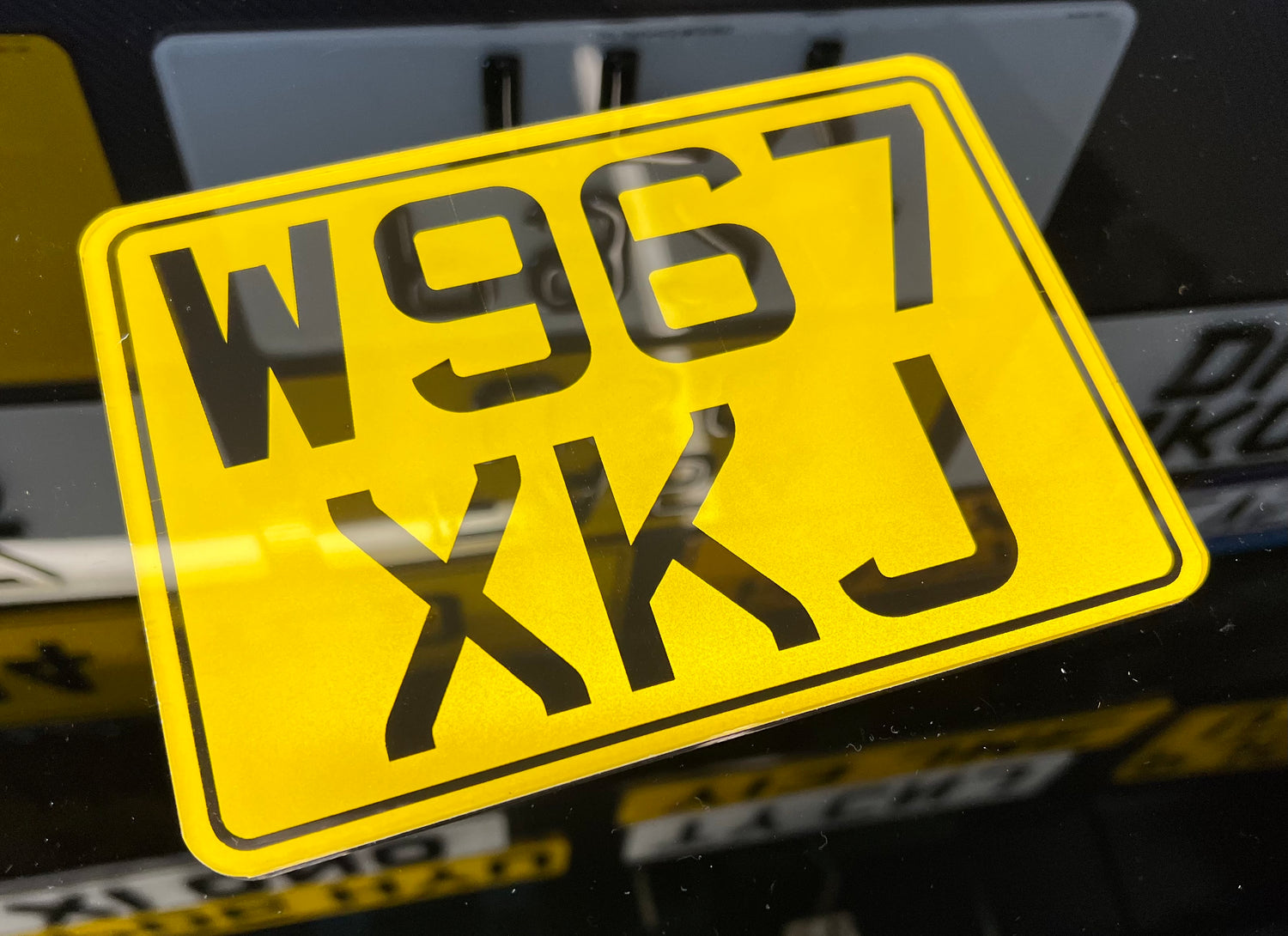 Bike plates