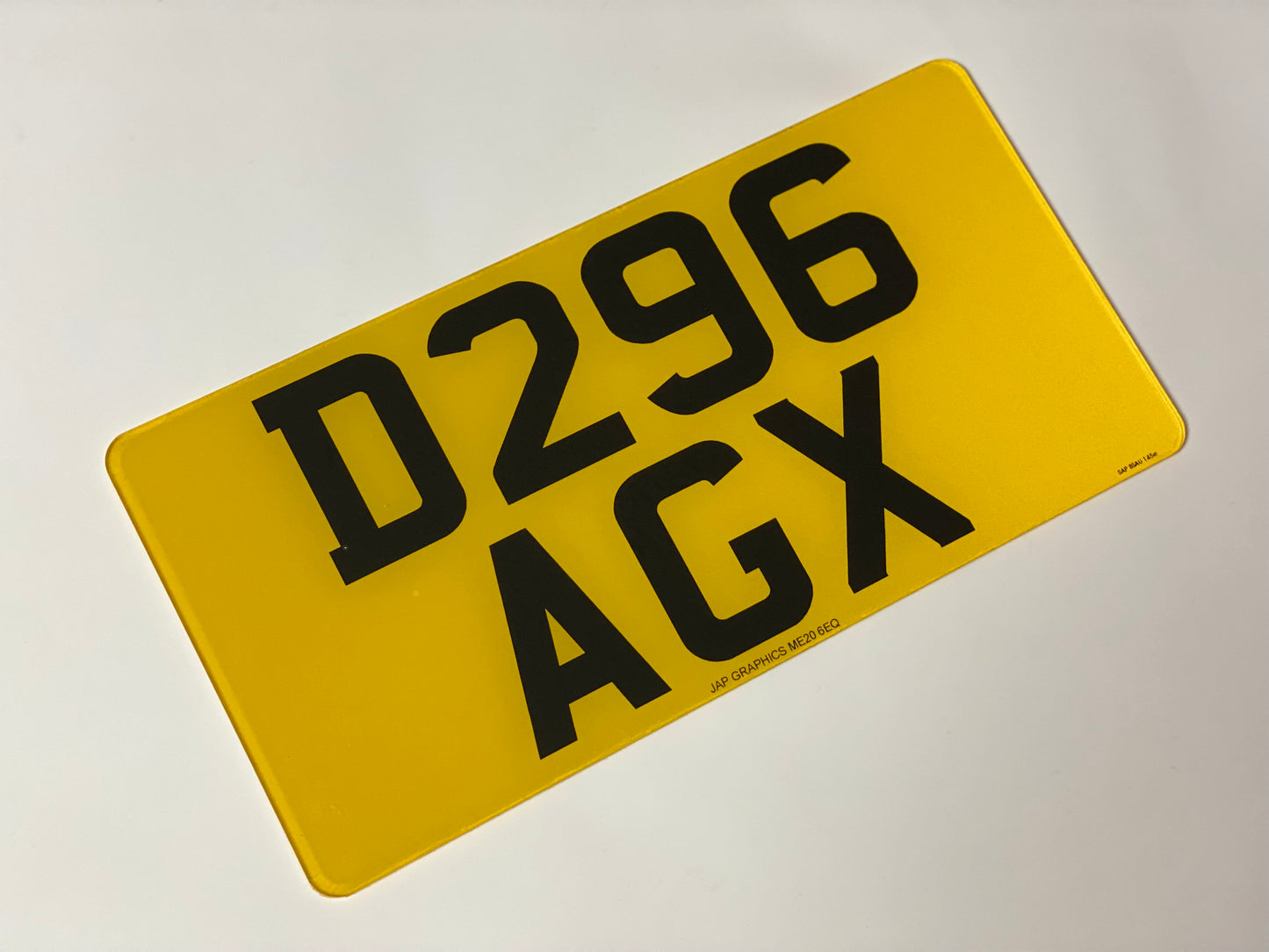 USA import 12x6 plates standard