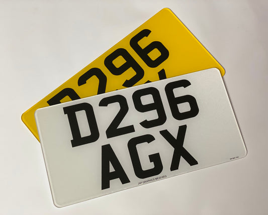 USA import 12x6 plates standard