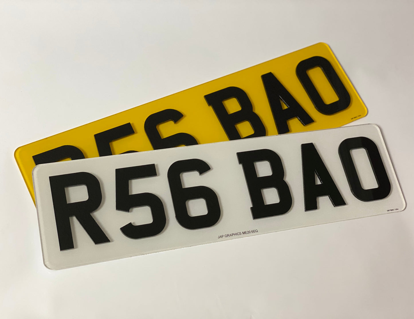 Short 4d 6 digit plates