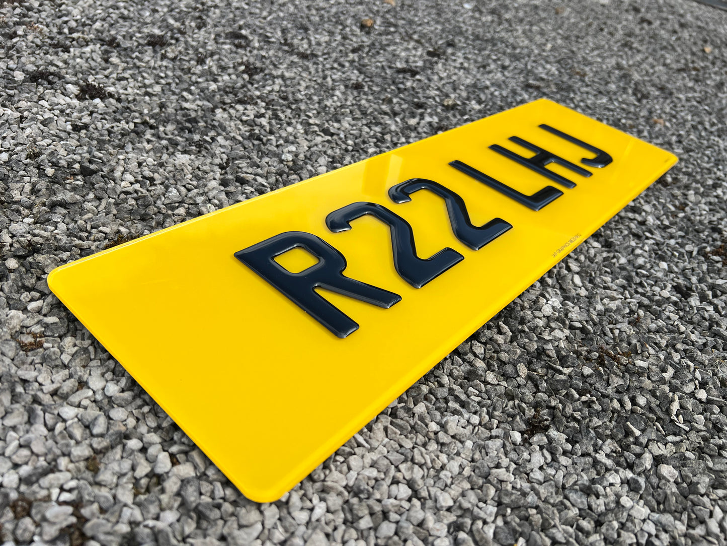 Gel plates with oversize rear (21x6)