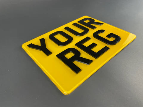 4d plates with square rear (11x8)